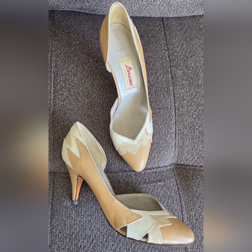 Vintage Lorena Heels In Size 5